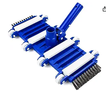 Vacuum head Flexible with side brush for in ground pool POLY BAG