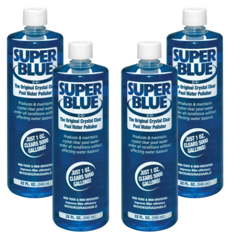 Super Blue Pool Water Clarifier
