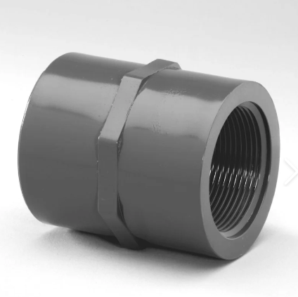 Grey adaptor bushes Female threaded PVC_U (Europe Systems )