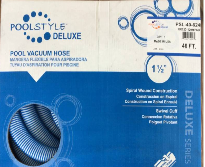 Vacuum Hose Pool Style Deluxe Pool Vacuum Hose