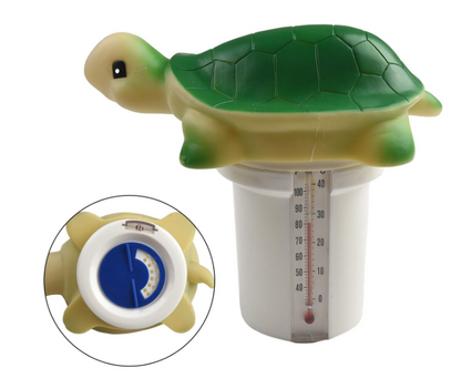 Floting Turtle Chemical Dispenser W/Thermometer 1510