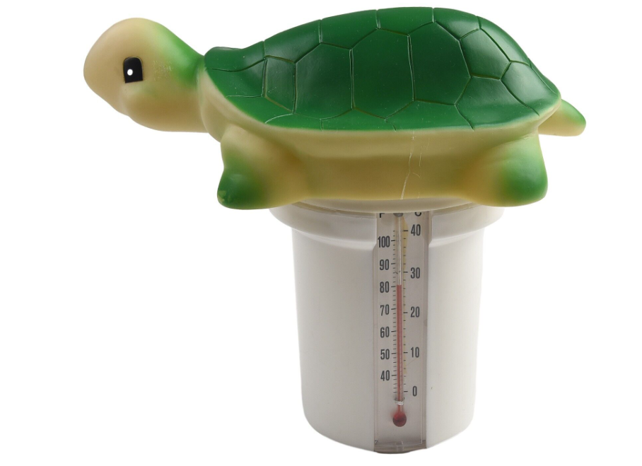 Floting Turtle Chemical Dispenser W/Thermometer 1510