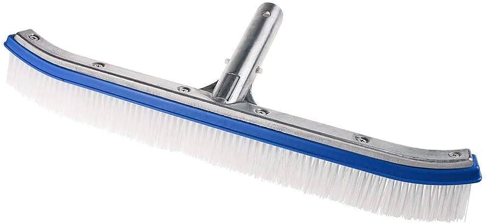 Brush 140518'/45CM deluxe wall brush with aluminum back, POLY BAG 50X49X21CM